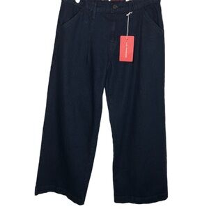 NWT Lucky Brand Palazzo Liquid Denim Luxe 4/27